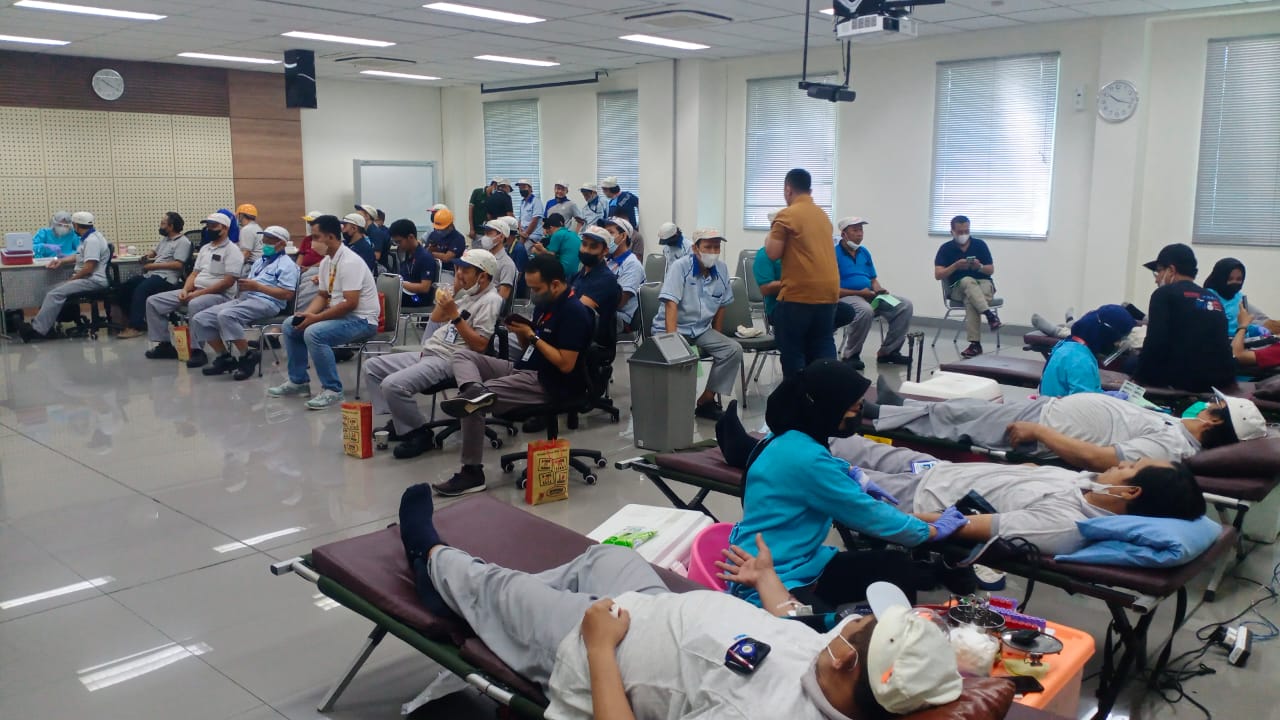 Donor Darah bersama PMI Kabupaten Bekasi